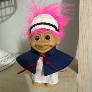 FLORENCE NIGHTINGALE NURSE 5" Russ Troll Doll toy 90s